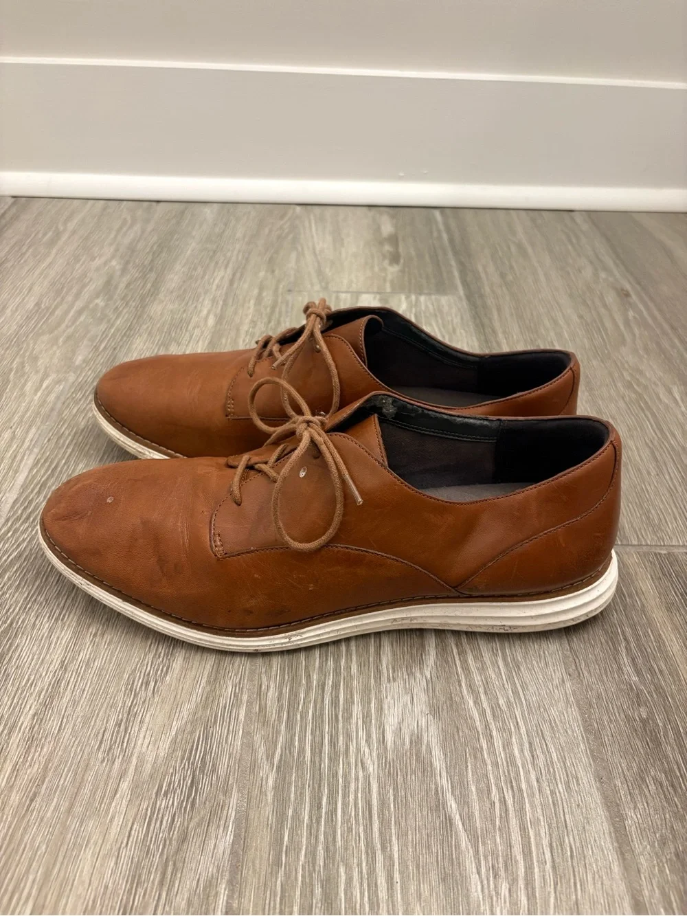 Cole Haan OriginalGrand Brown Leather Dress Shoes